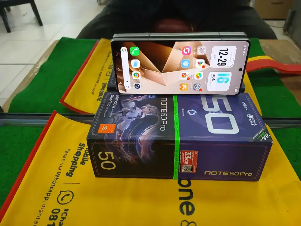 Infinix Note50 pro ram 8/256 gb mulus no minus lengkap