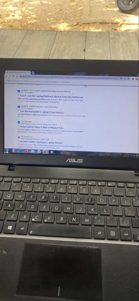 Dijual ASUS X200CA (type lama) kondisi NORMAL