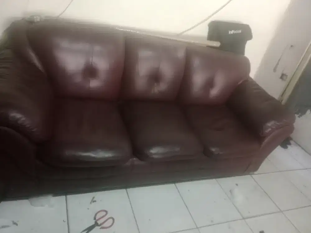 Jual sofa second 3 seter