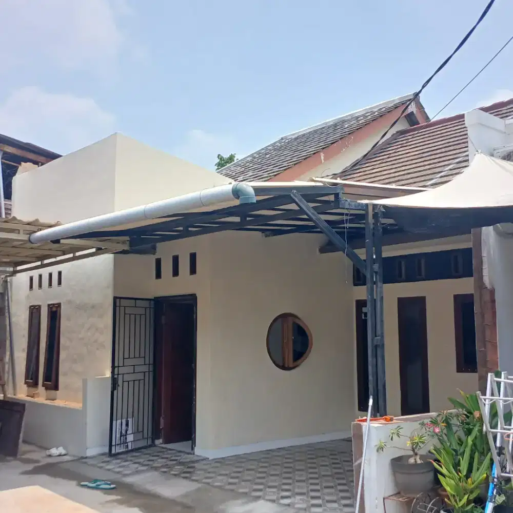 Disewakan rumah cluster nyaman onegatesystem 2 km dr exit tol cibubur