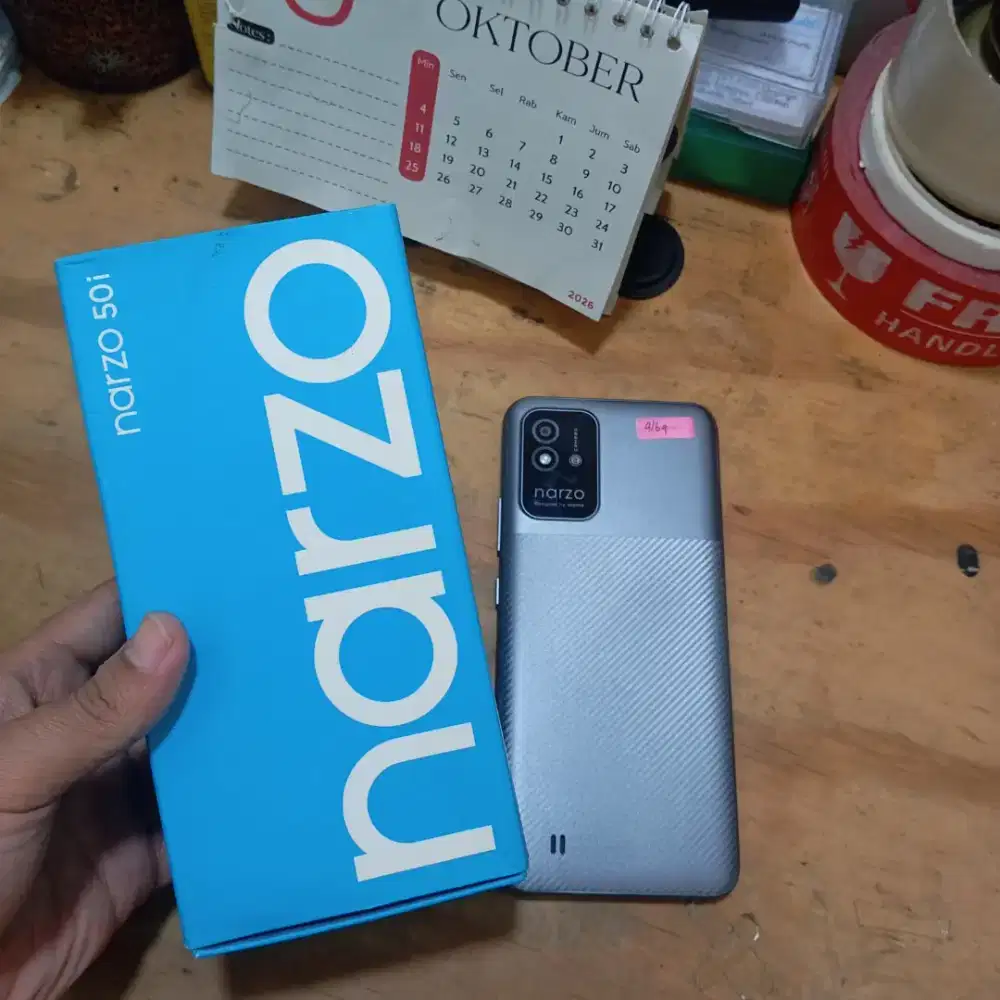 Realme Narzo 50i Bekas Fullset