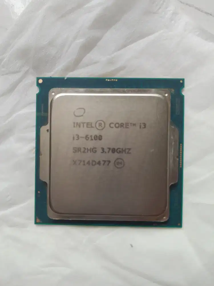 Prosesor Core i3 6100 (gen 6) + Fan