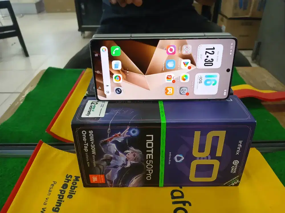 Infinix Note50 Pro ram 8/256 gb no minus mulus lengkap