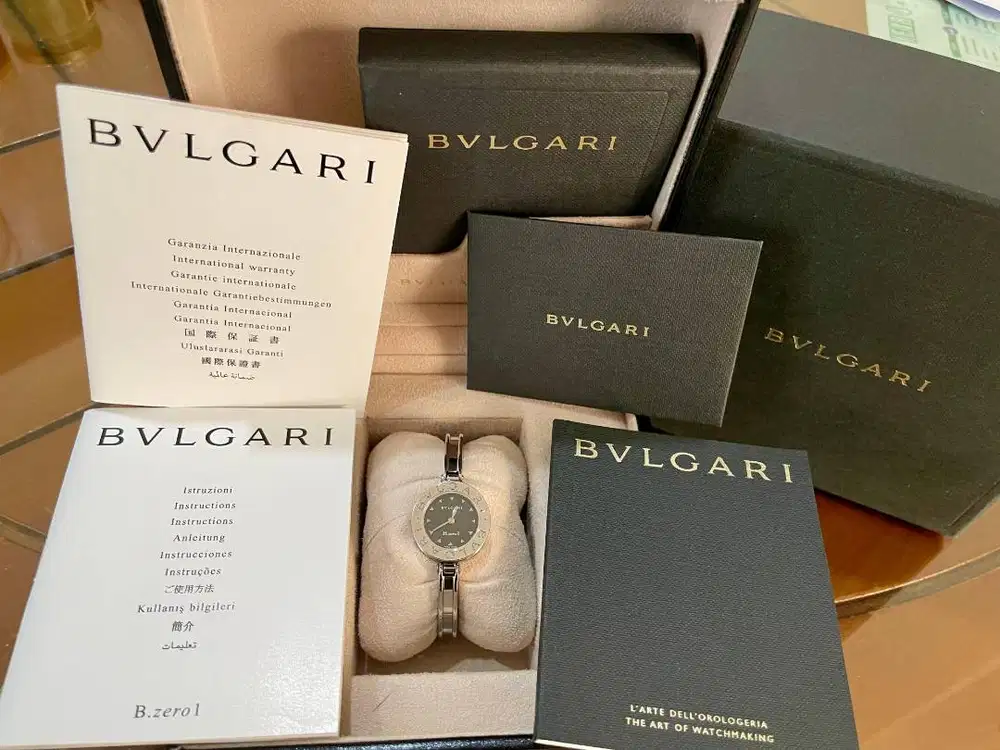 Jam Tangan Bulgari Bvlgari B.Zero1 BZ22S Fullset Ladies Watch