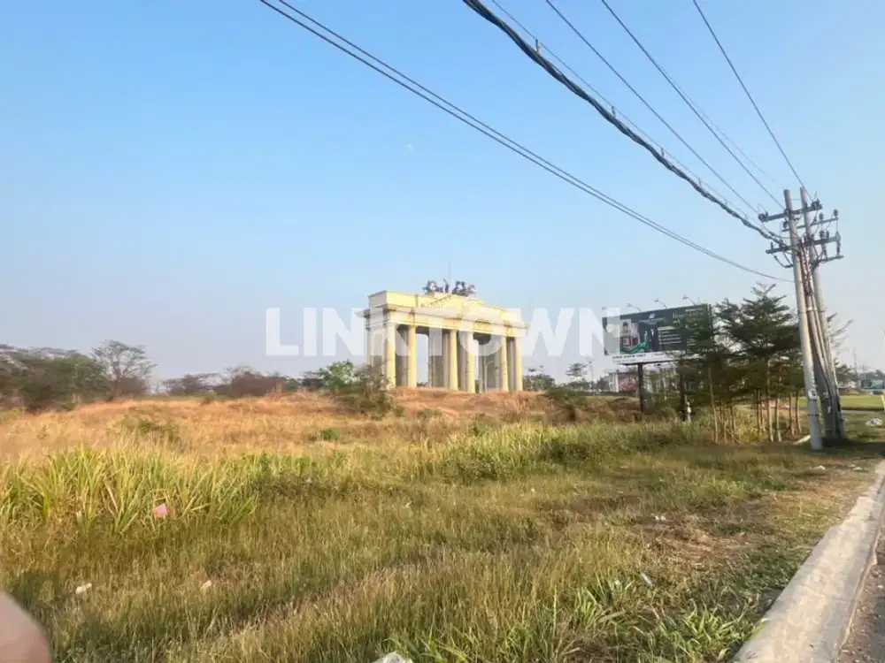 Tanah Strategis dan Luas di Depan Citraland Kedamean Gresik
