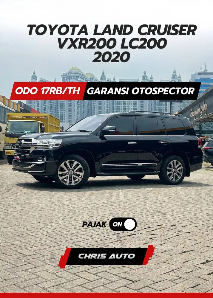 PROMO 0% BCA EXPO LAND CRUISER 200 VXR 2021 2020 Odo105rb Record LC300