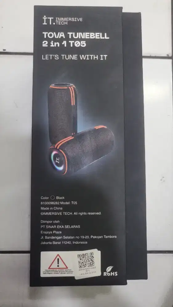 Speaker Bluetooth IT Tova Tunebell 2 in 1 T05