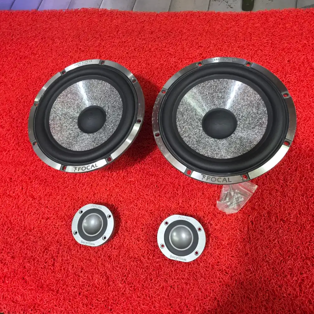 Speaker FOCAL 165BE ELITE CR Tweeter FOCAL Beryllium TB872 France