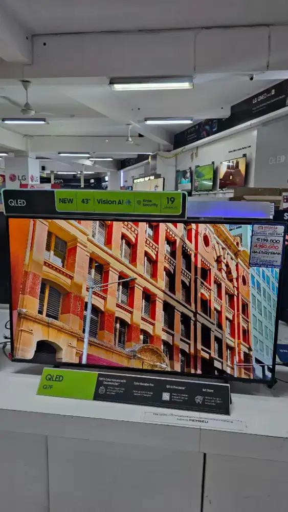 Kredit tv samsung 43in qa43q7faak bebas bunga free angsuran