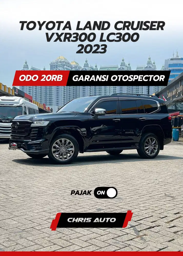 PROMO 0% BCA EXPO LAND CRUISER 300 VXR 2024 2023 Odo 20rb Record LC200