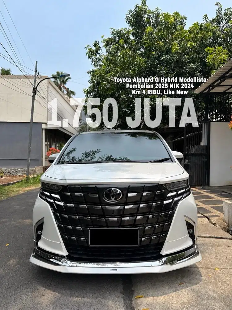 Toyota Alphard G Hybrid Modellista 2025