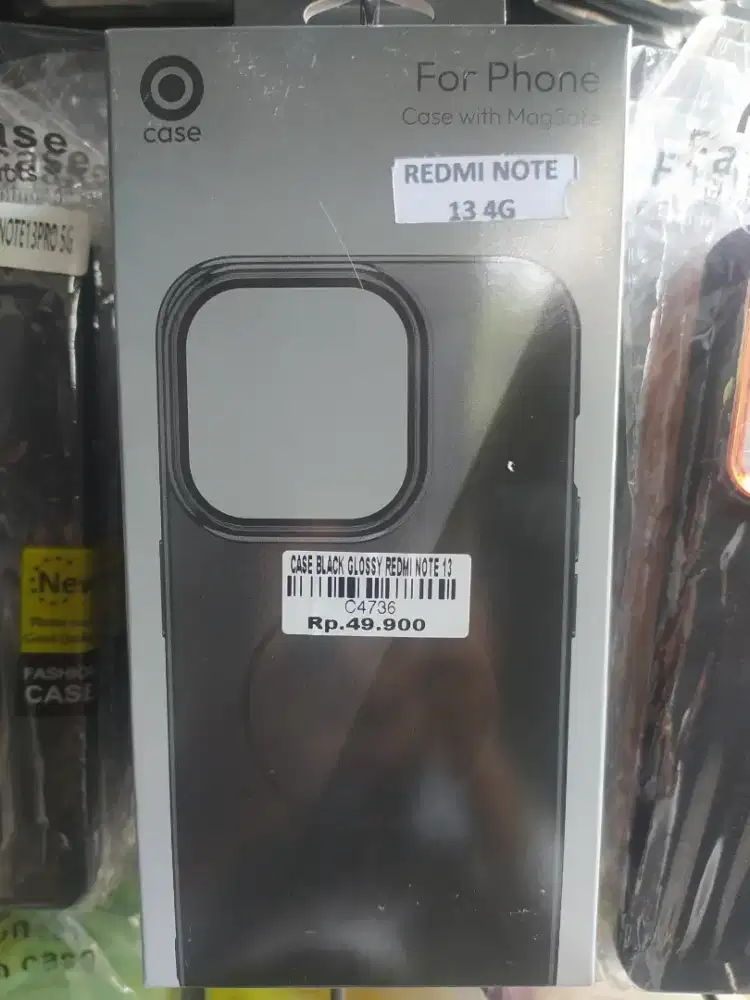 CASE BLACK GLOSSY REDMINOTE 13