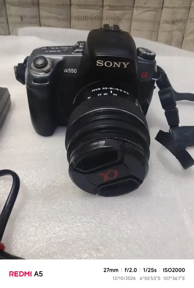 Sony alpha a550 seken mulus