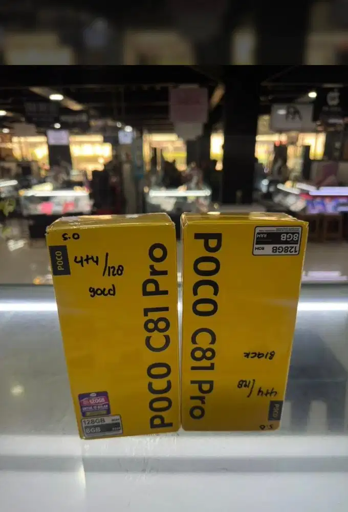 NEW POCO C81 PRO RAM 4+4/128
