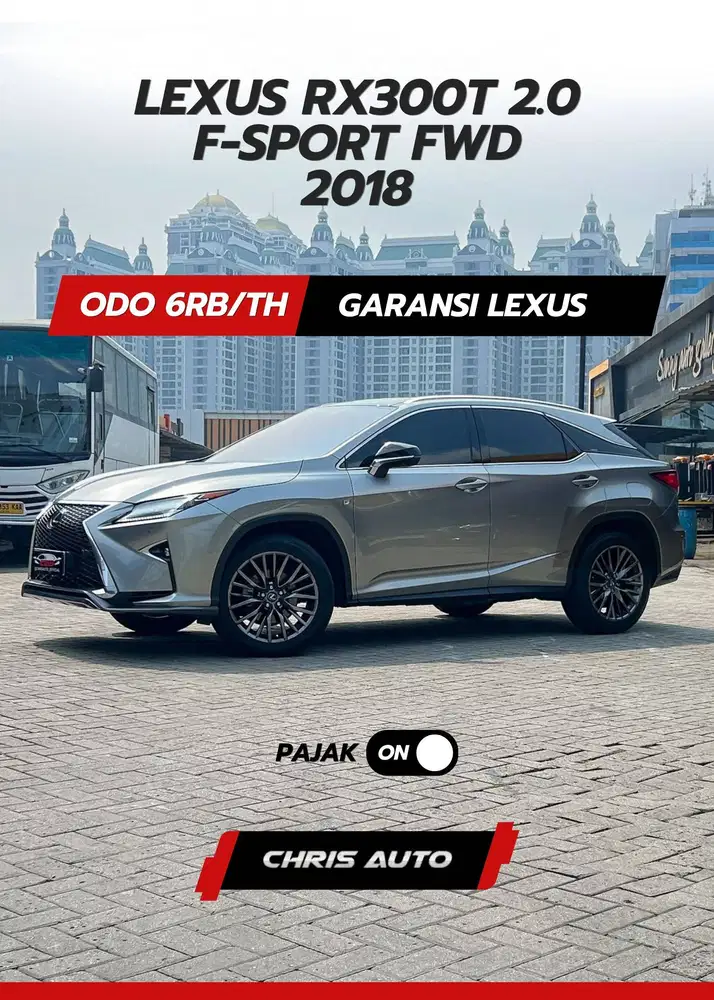 Tdp22jt Angs15.7jt [Odo 51rb] Record RX300T F-SPORT 2019 2018 X5 GLE
