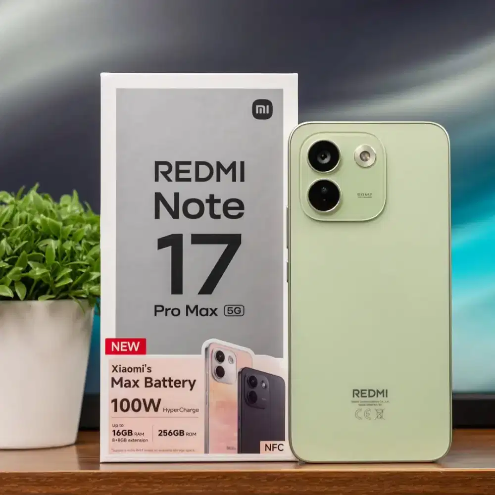 PROMO CASHBACK REDMI NOTE 17 PRO MAX 5G 8/256