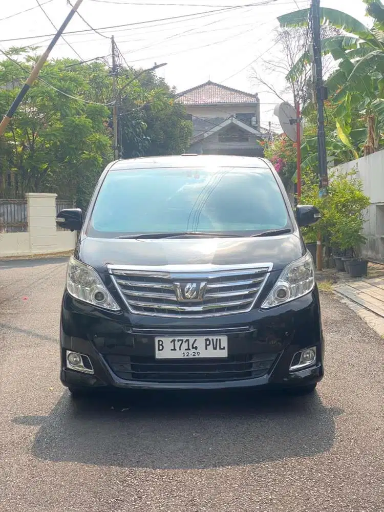Toyota Alphard 2013 Bensin