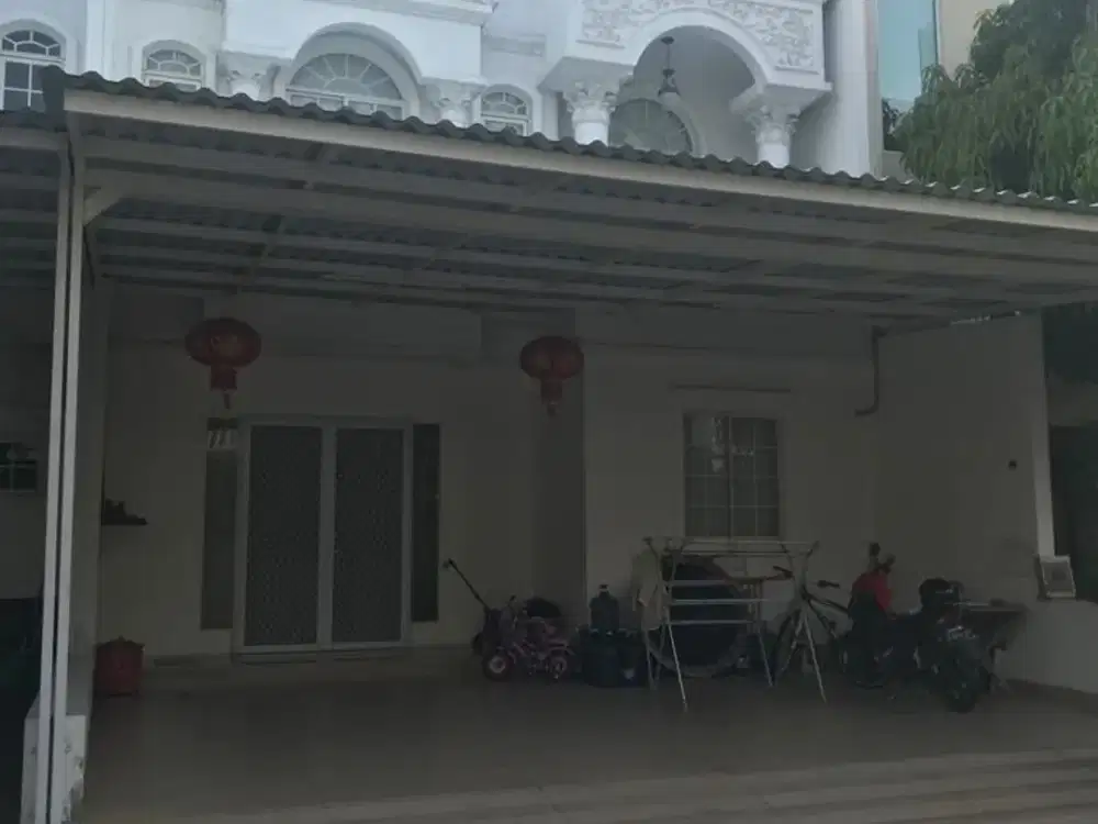 Rumah Pik1 Cluster Garden House Uk 8X17 Dua Lantai,Semi Furnish,Bagus Rapih