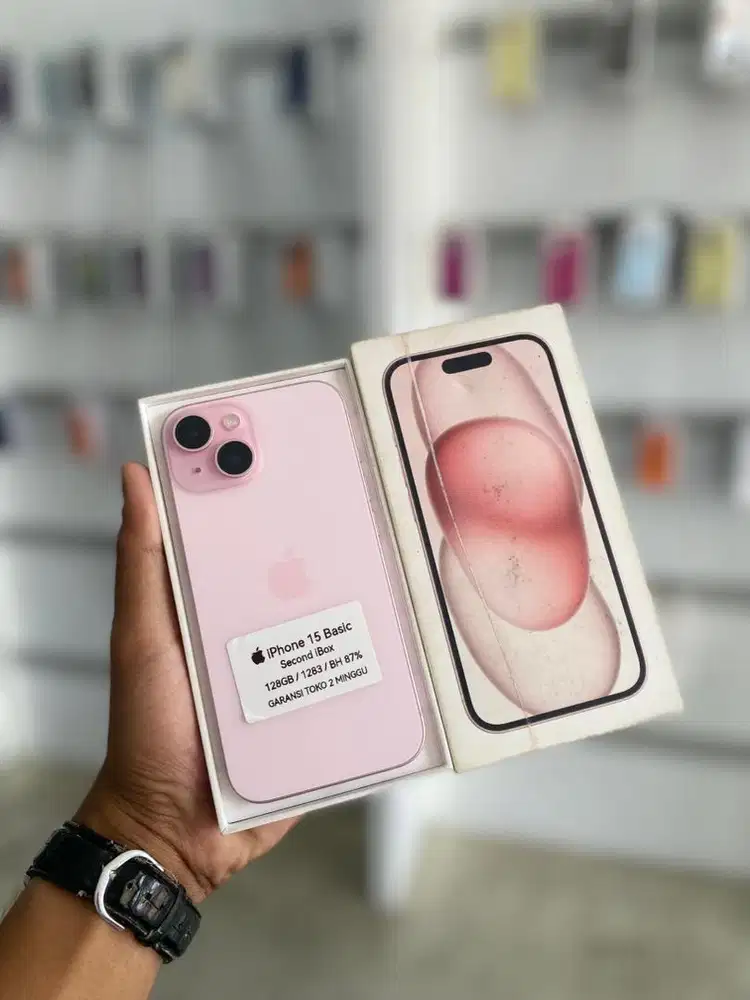 iPhone 15 128GB Ex iBox Fullset Normal