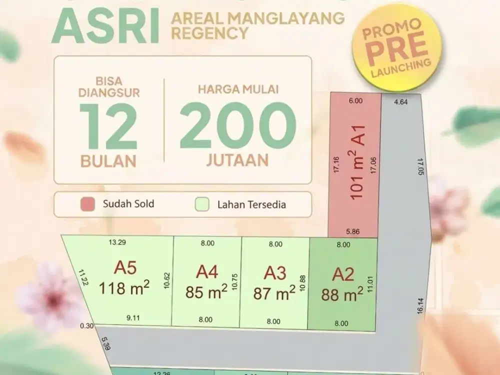 Kavling Cileunyi 200 Jutaan, SHM & Siap Bangun