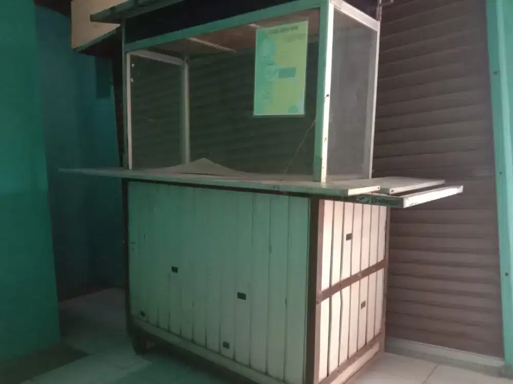 Di jual gerobak etalase