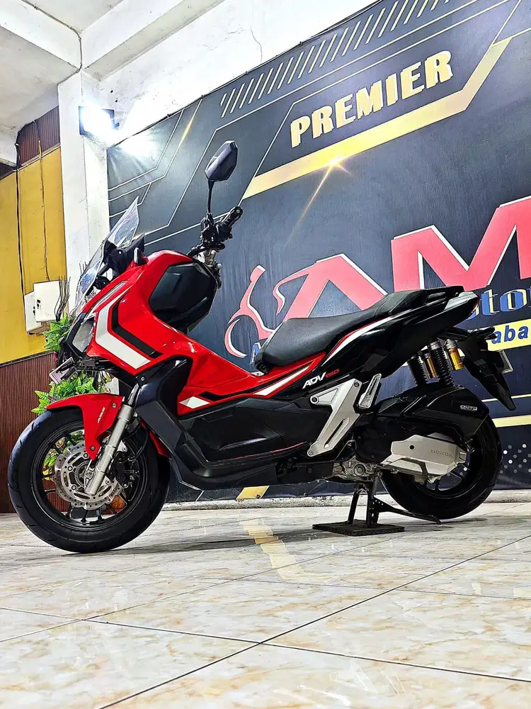 Honda ADV 150cc ABS merah hitam mewah th 2020. Anugerah motor rungkut