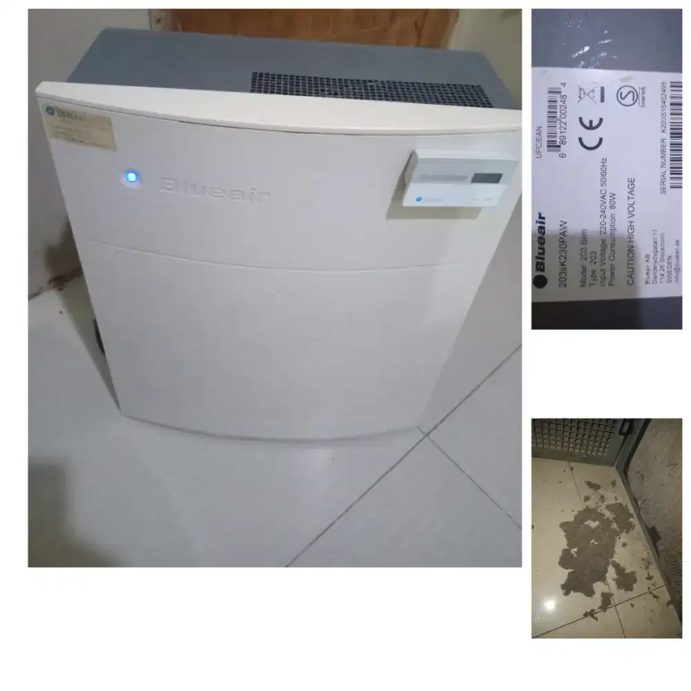Penyaring udara Blu air airpurifier