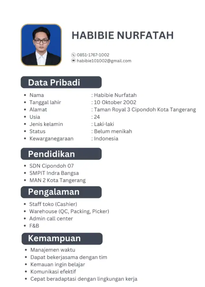 Mencari pekerjaan