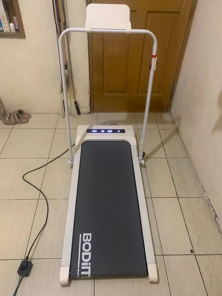 BODIMAX RUNNING PAD PASTEL TREADMIL GYM ALAT OLAHRAGA WARNA IVORY