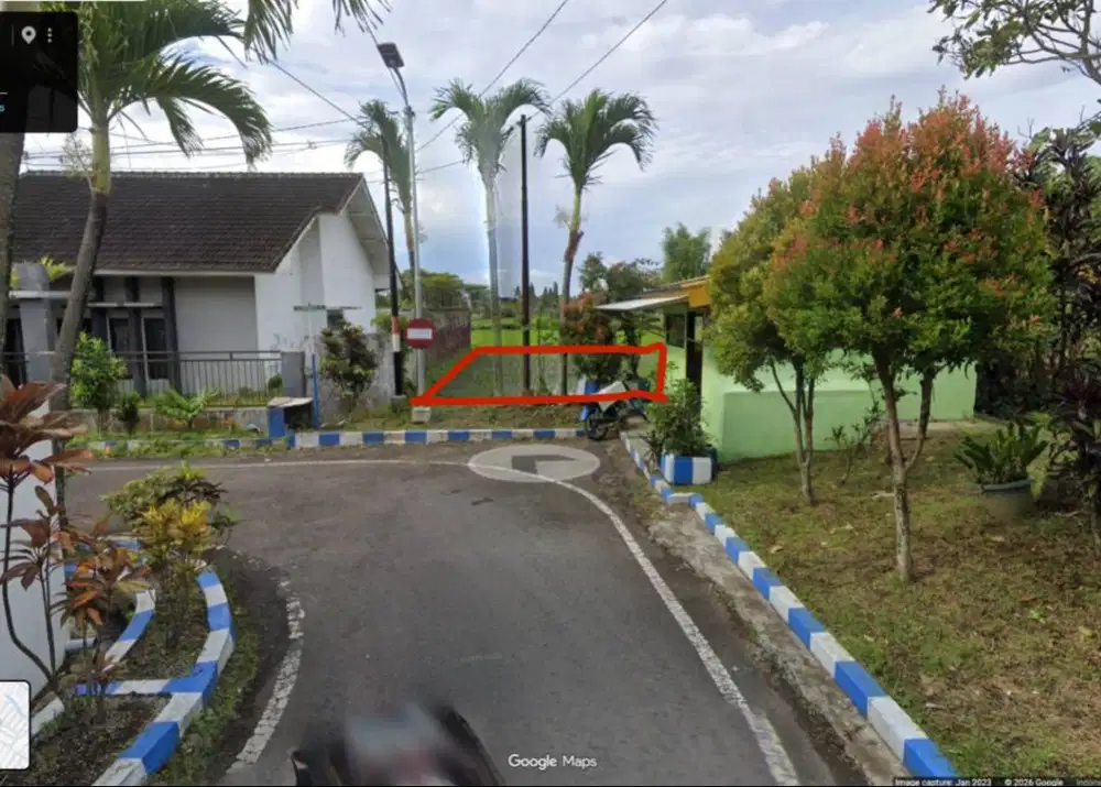 Tanah Dijual 177 m2 Jl Ikan Mas,Kota Malang, Murah, Tanpa Perantara