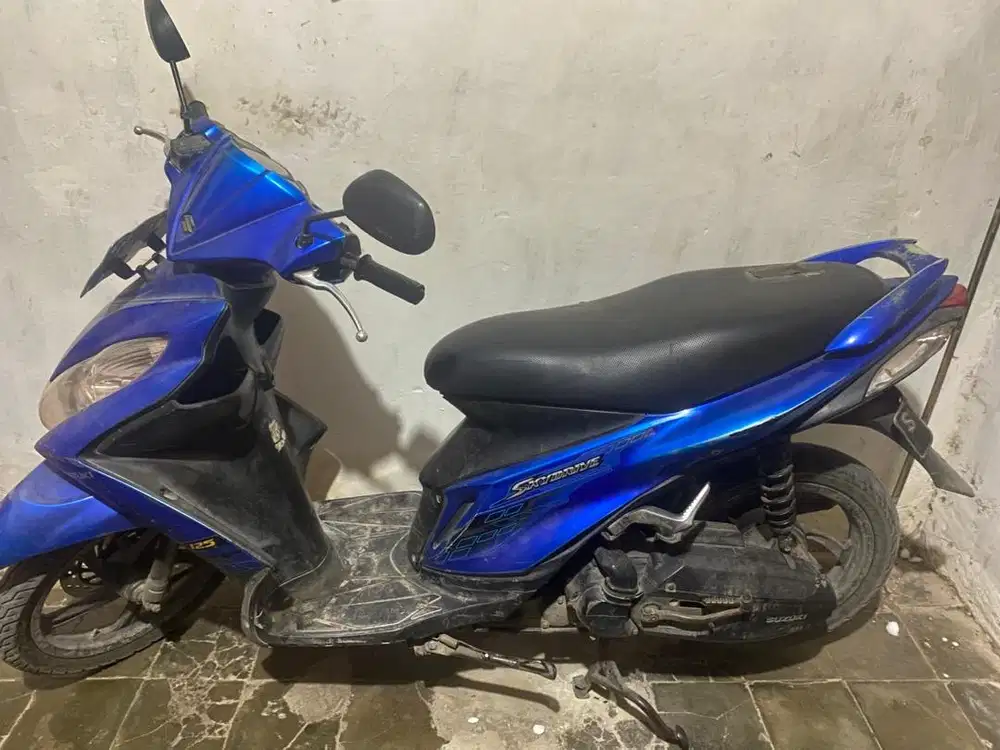 DIJUAL SUZUKI SKYDRIVE WARNA BIRU LIMITED EDITION– HARGA MIRING!