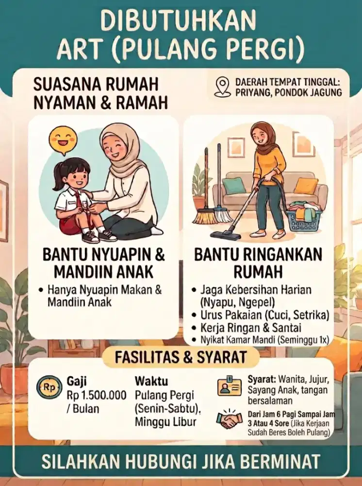 DICARI ART PULANG PERGI