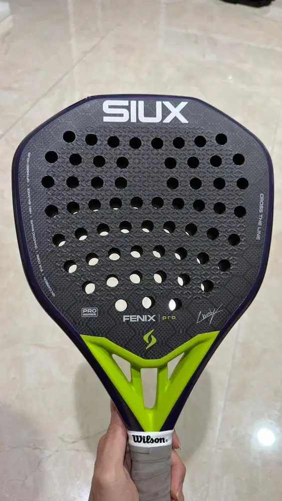 DIJUAL RAKET PADEL SIUX FENIX PRO UNGU
