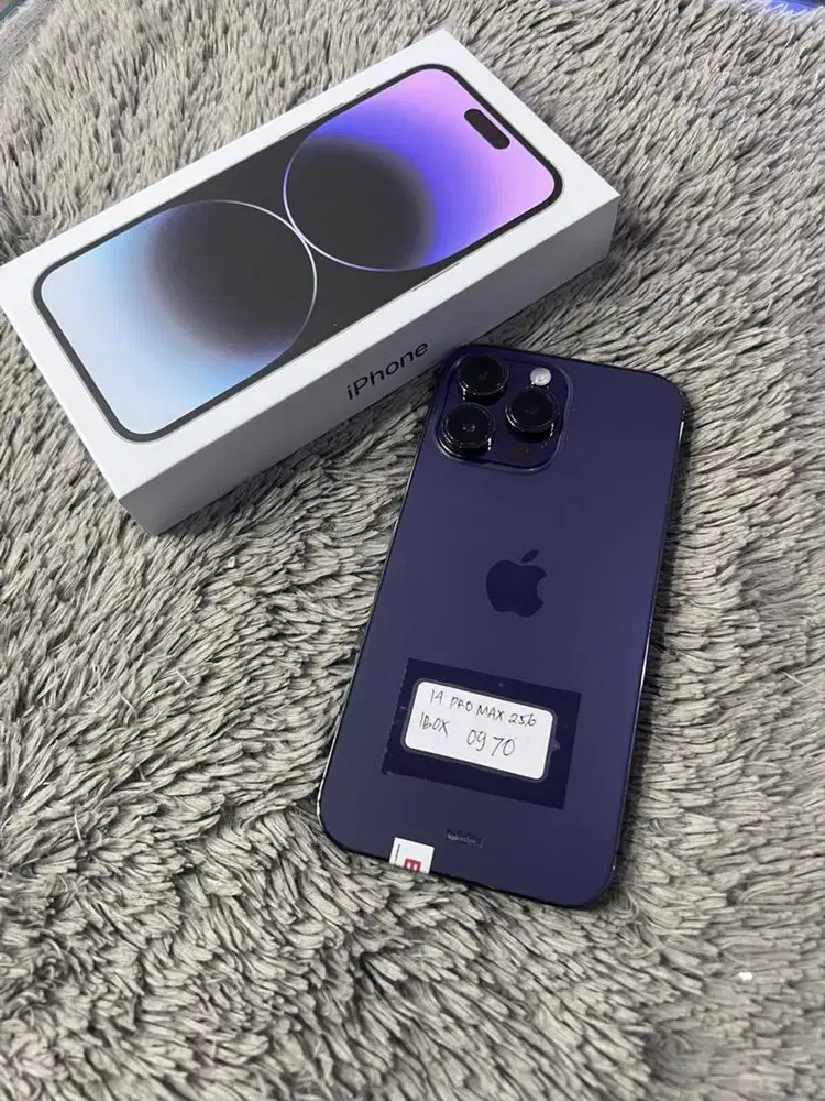 Iphone 14 pro max 256gb ibox fullset oem mulus