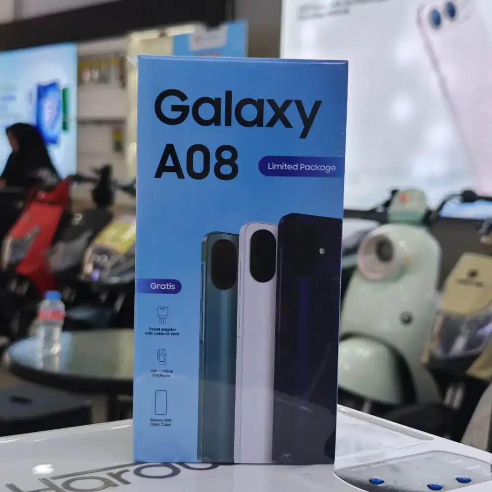 Samsung A08 terbaru ram 4/64 gb bisa cicilan modal ktp aja