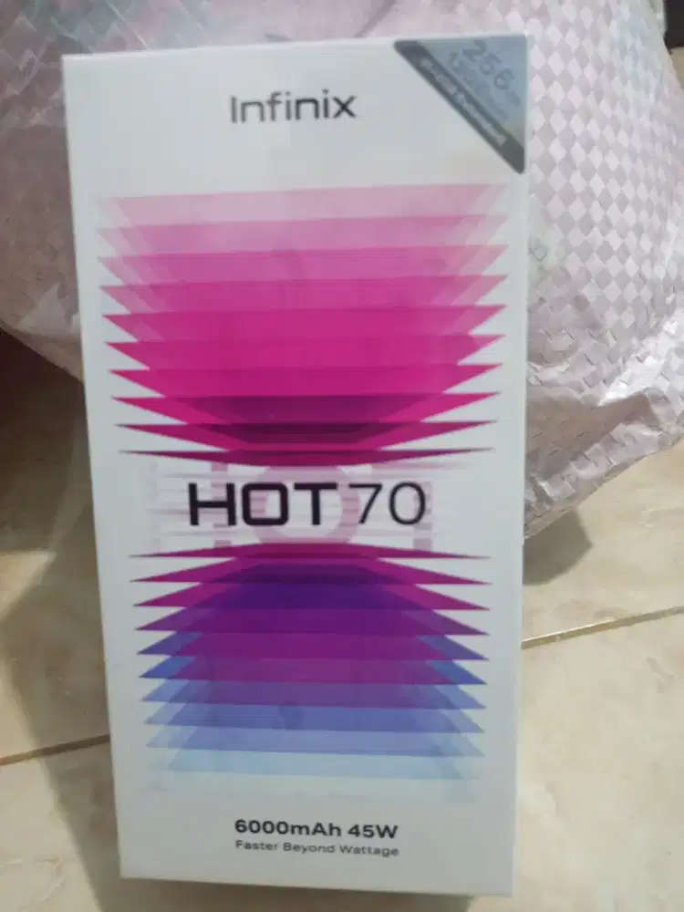 Baru dan segel Infinix hot 70 6/256