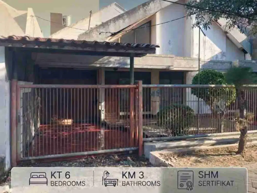 Rumah Dijual 6 KT SHM di Manyar