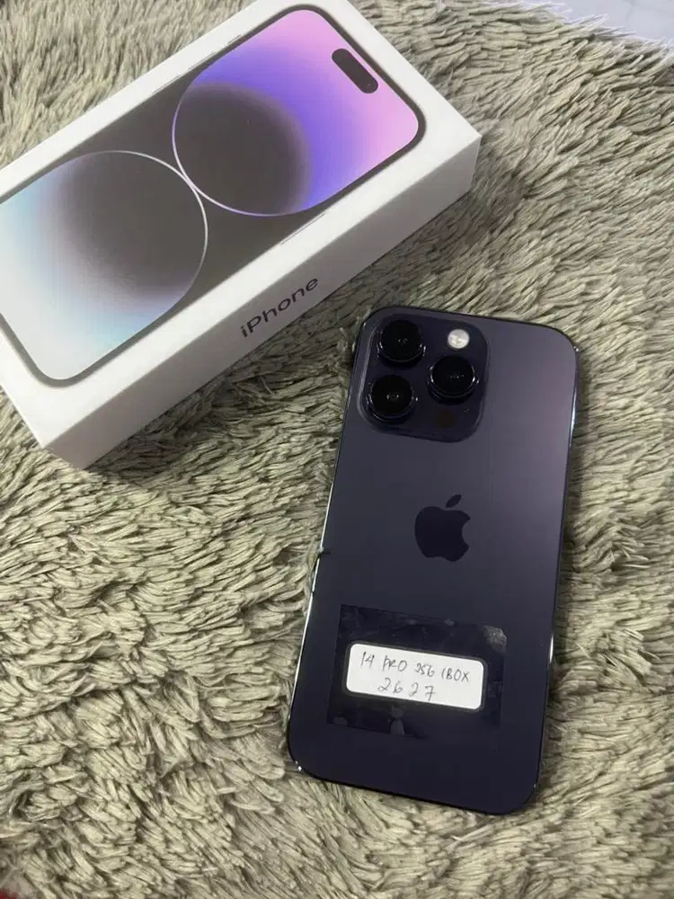 Iphone 14 pro 256gb ibox fullset oem mulus