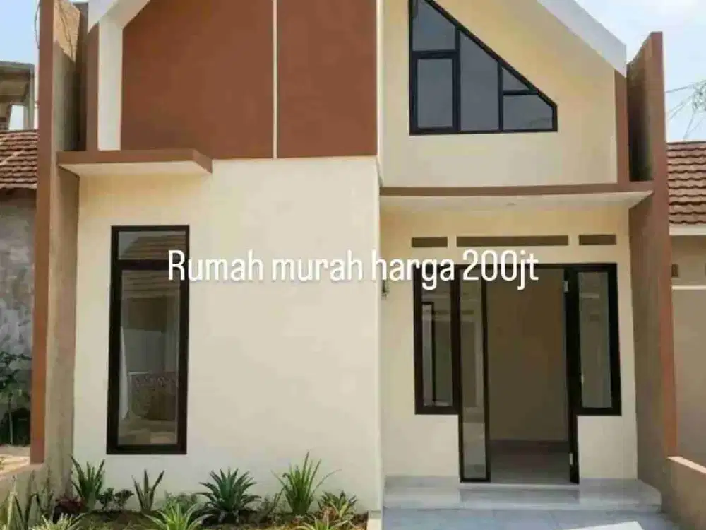 jual rumah harga murah siap huni