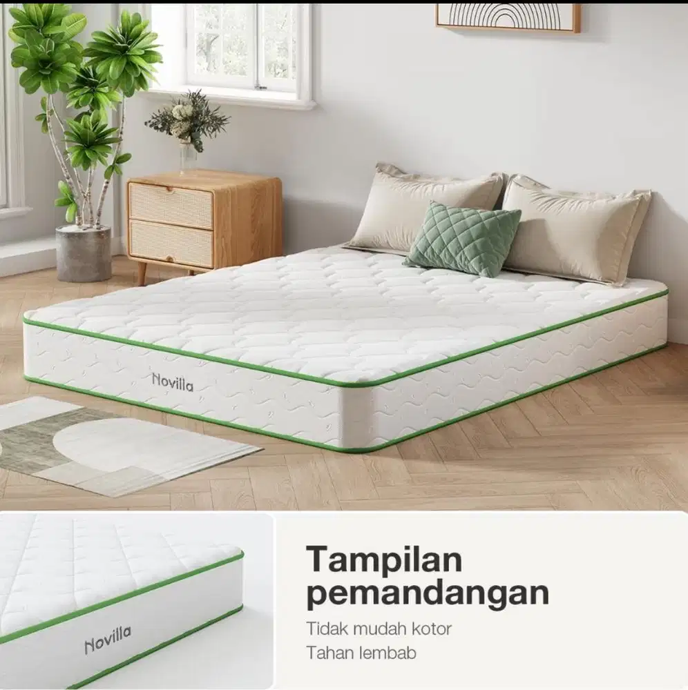 Kasur Novilla Icemint Ukuran 120x200cm, Tinggi 30 cm