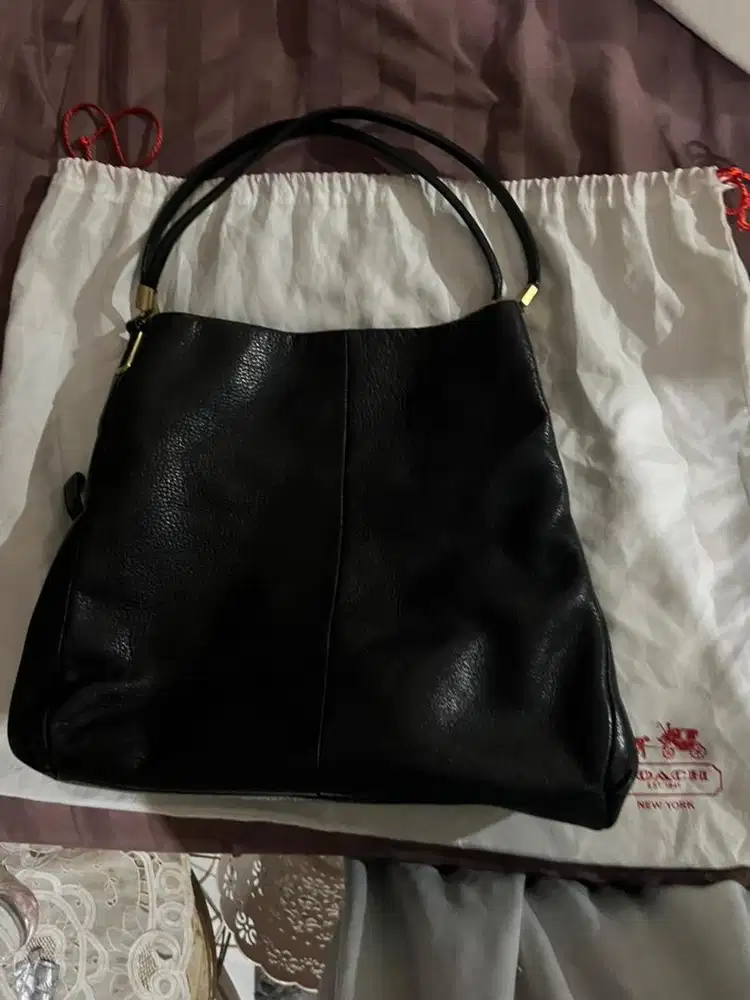 Tas kulit jeruk merek coach original