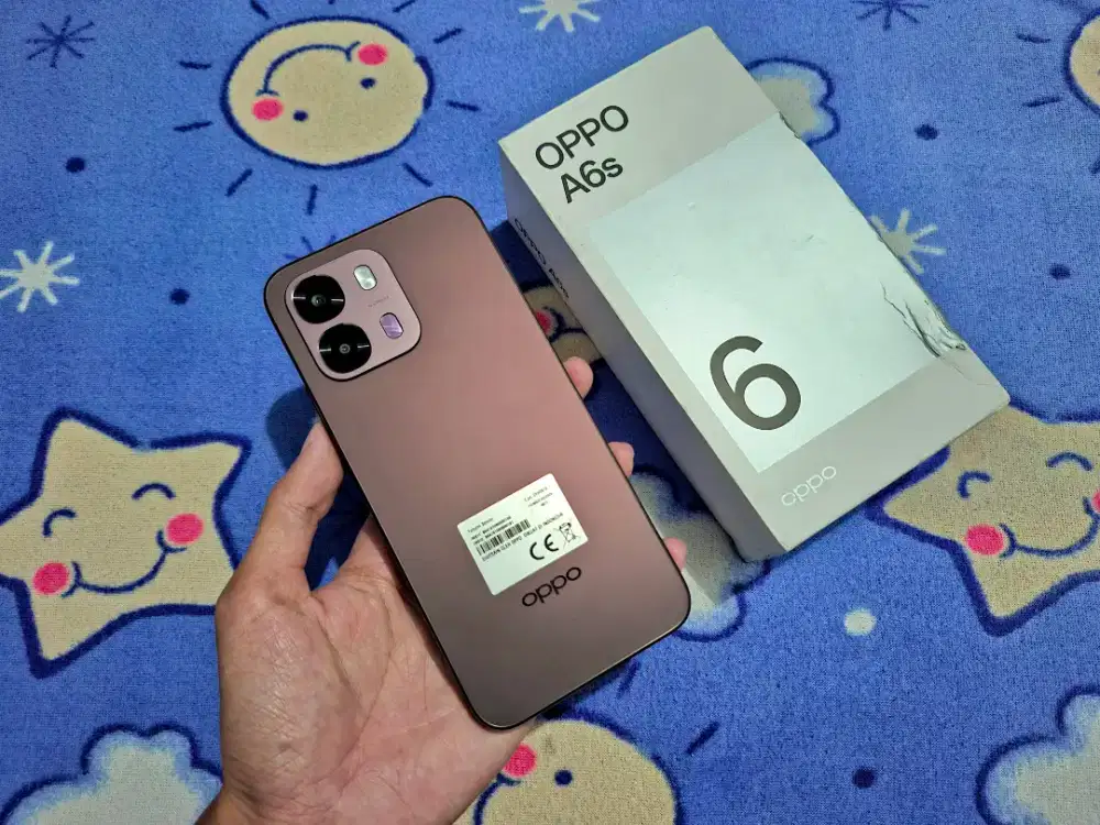 Oppo A6s 8+256 GB Fullset Mulus like new