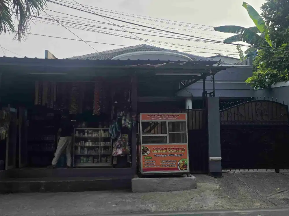 Jual murah Rumah Luas 1.5Lantai di Meruya dengan akses Jalan Utama di jakarta utara