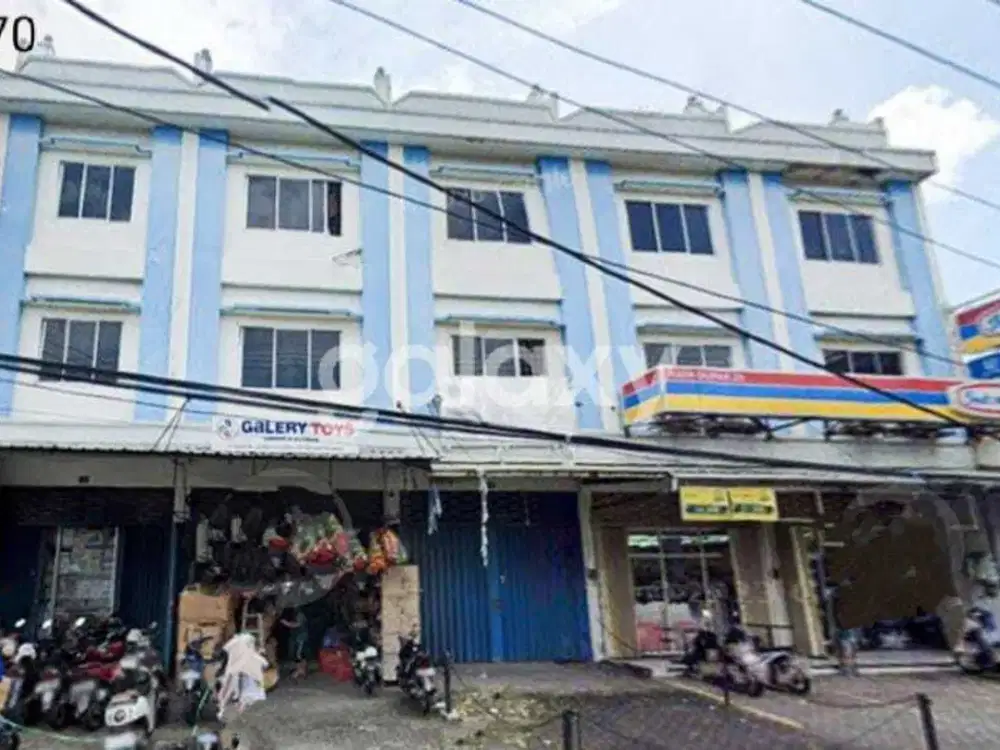SEWA RUKO 3,5 LANTAI SIAP PAKAI JALAN RAYA DUPAK