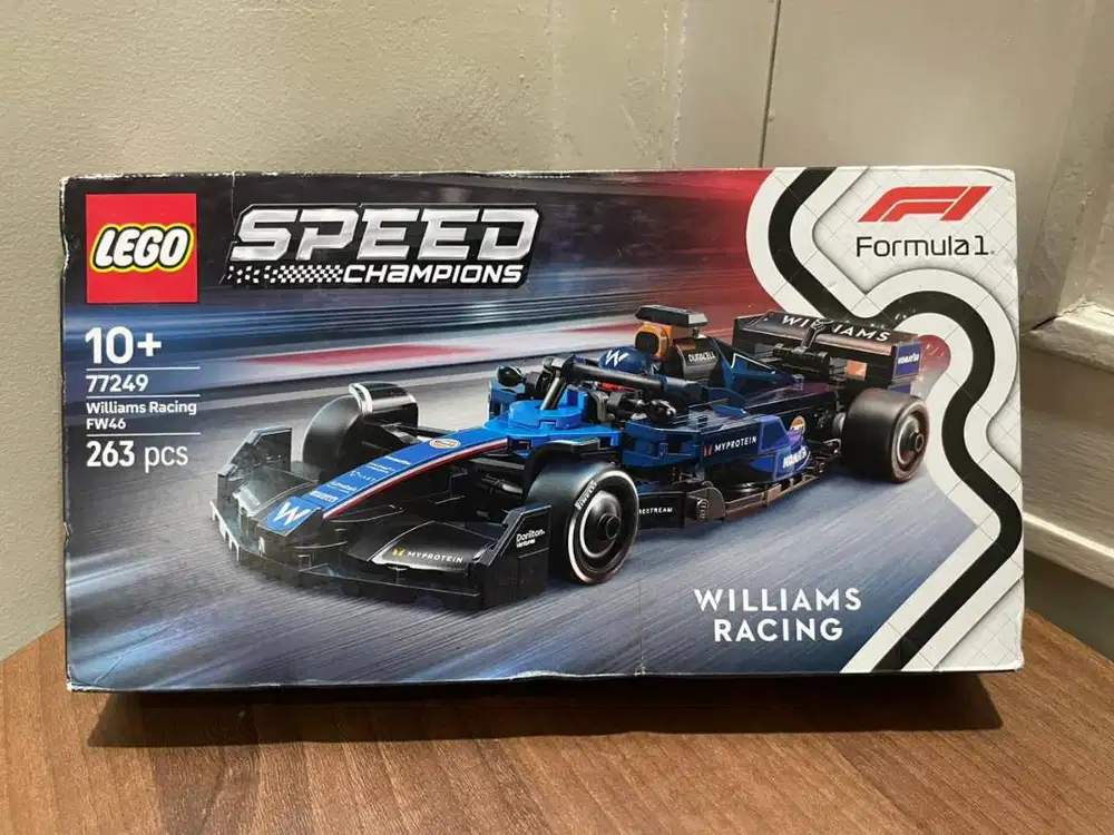 LEGO 77249 Speed Champions Williams Racing FW46 F1 Race Car