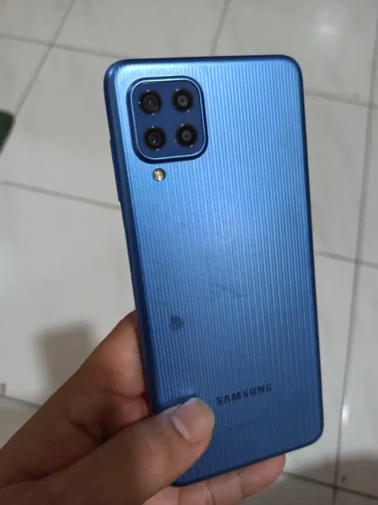 128Gb/Ram12(6Gb+6Gb)Samsung M22 ORI Perfect Golden ponsel