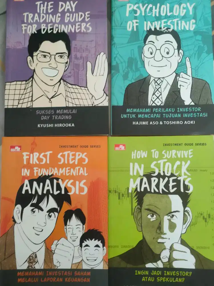 Buku comic trading & invest