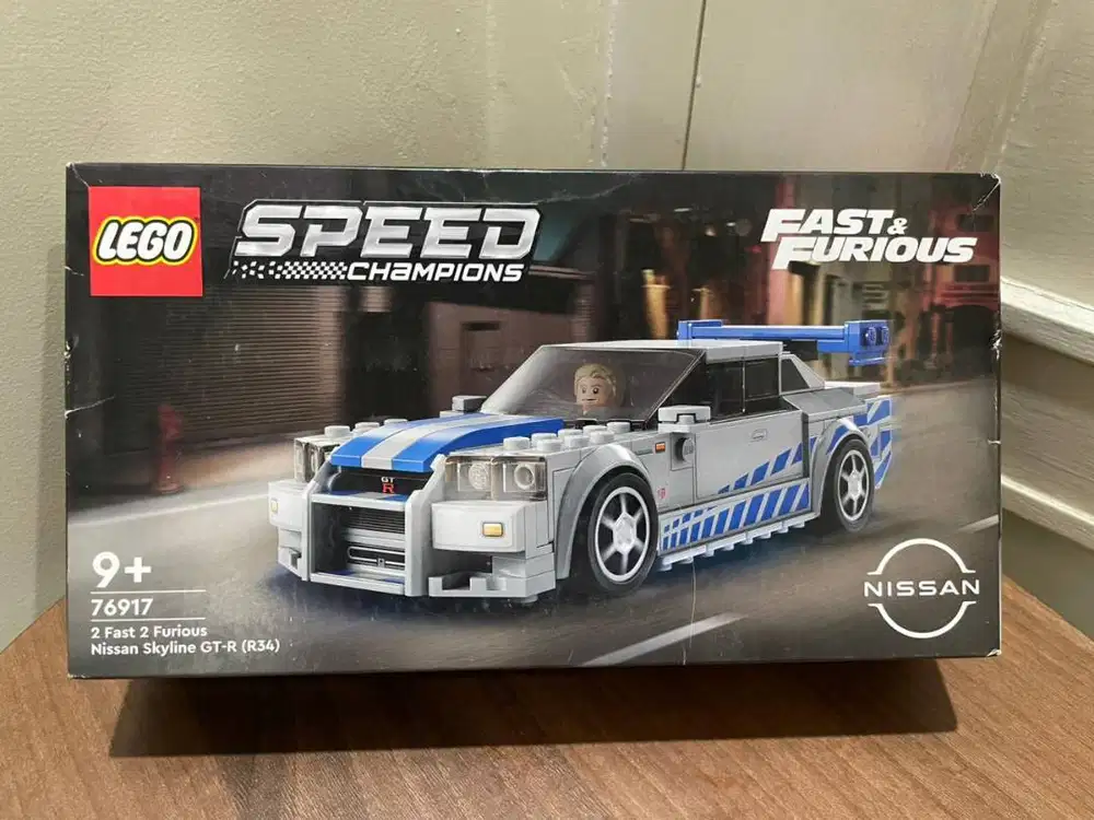 LEGO 76917 Speed Champions 2 Fast 2 Furious Nissan Skyline GT-R (R34)