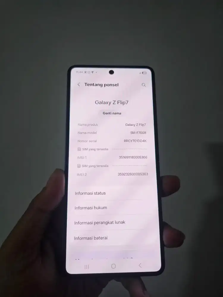 Samsung flip 7 512gb fullset