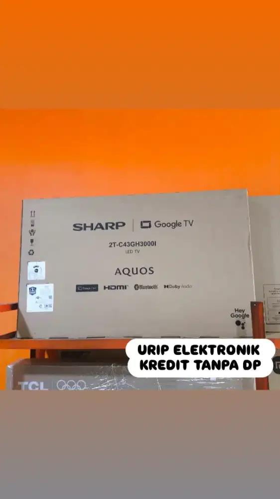 SHARP GOOGLE TV 43 PROMO BISA KREDIT TANPA DP